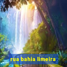 rua bahia limeira